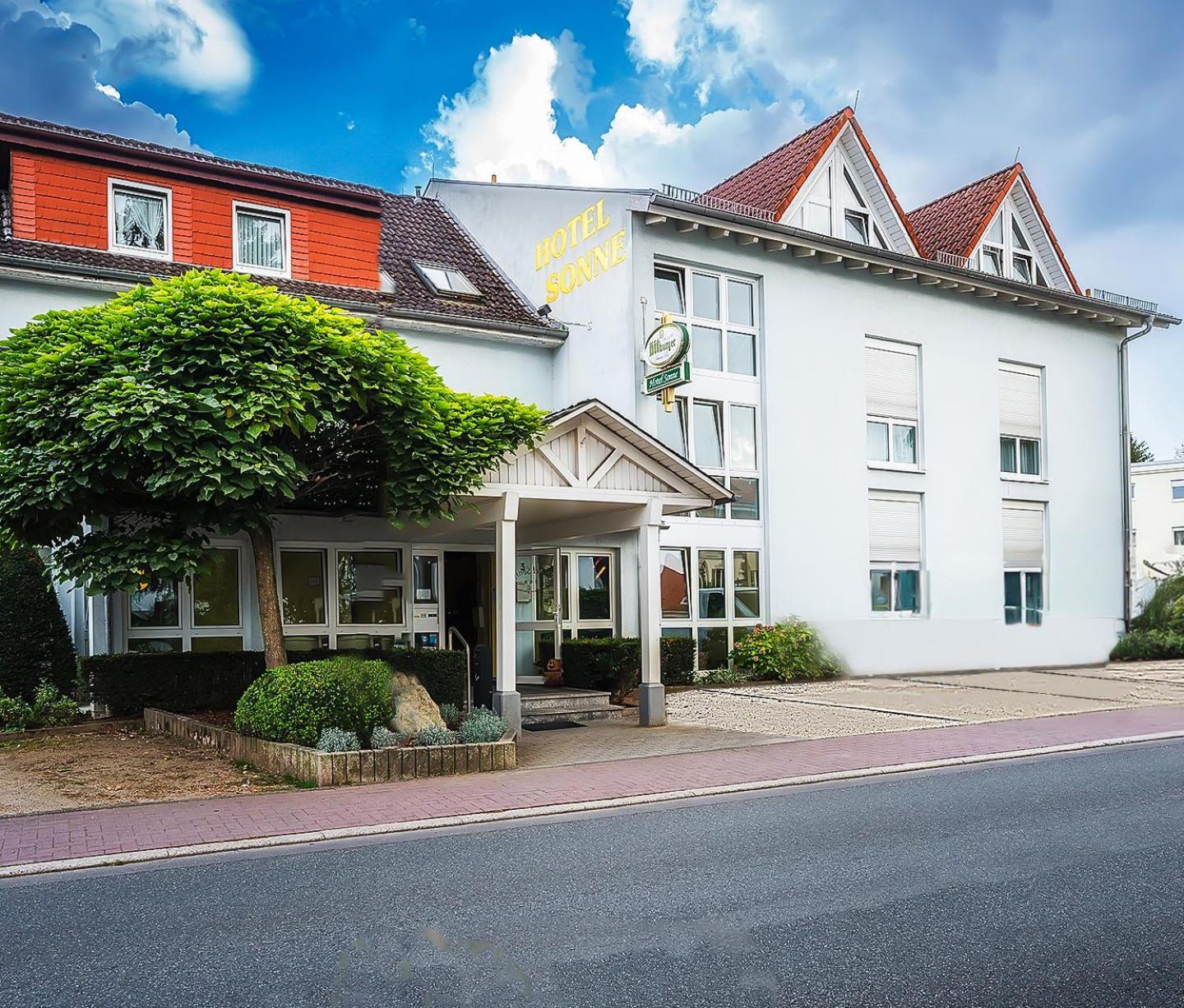Hotel Sonne Бад-Гомбург-фор-дер-Гее Екстер'єр фото